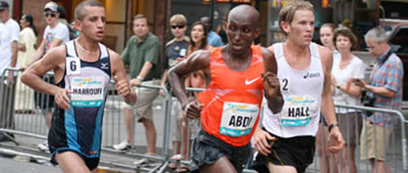 Keflezighi, Hall, Abdirahman for NYC Half-Marathon