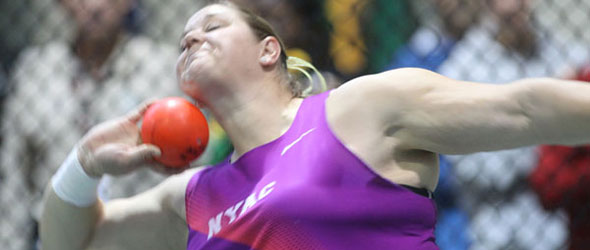 Jillian Camarena-Williams new Shotput Record