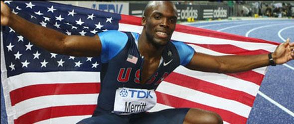 LaShawn Merritt takes Silver