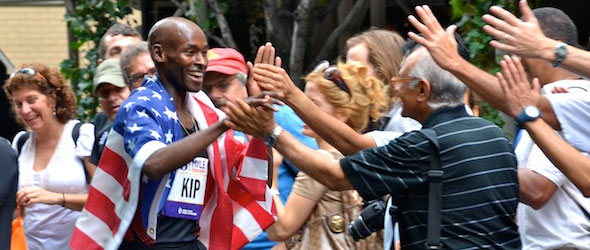 Bernard Lagat wins Fifth Avenue Mile