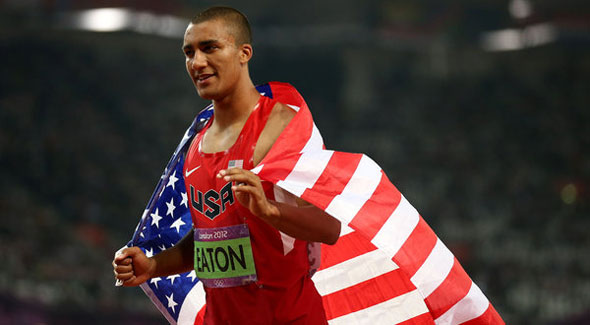 1-2 in decathlon, triple jump