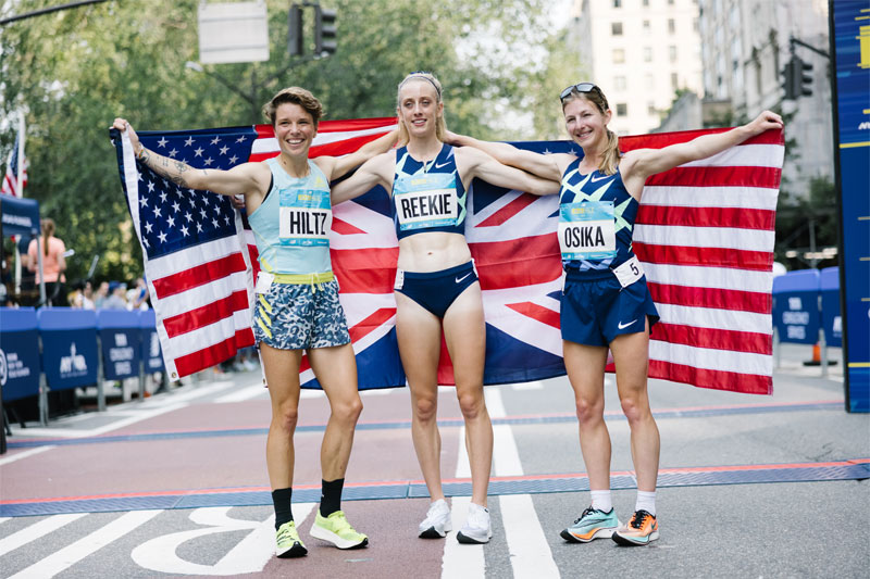 Wightman, Reekie win 5th Avenue Mile titles